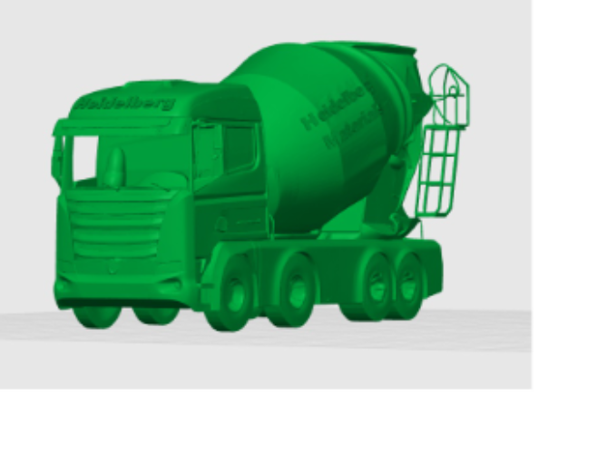 Truckmixer Heidelberg Materials