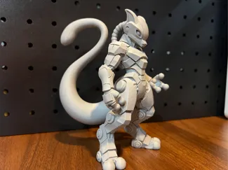 Mecha Pokemon Series ‧ Mewtwo Full-Body Statue