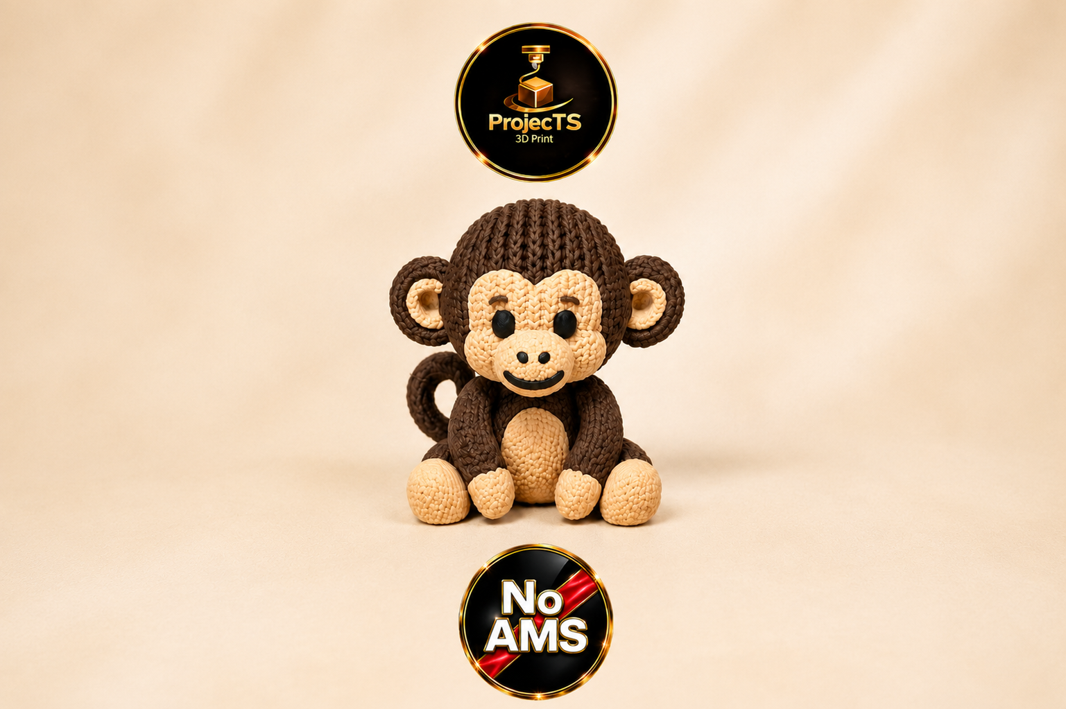 Miniatura 1 do modelo 3D Strick-Affe