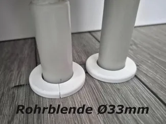 Heizkörper Rohrblende