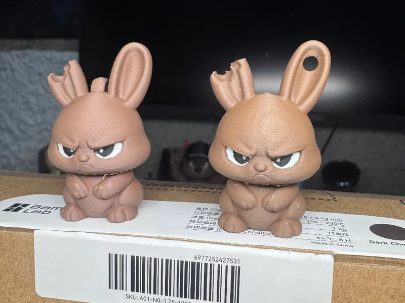 Grumpy Schokohase - Schlüsselanhänger