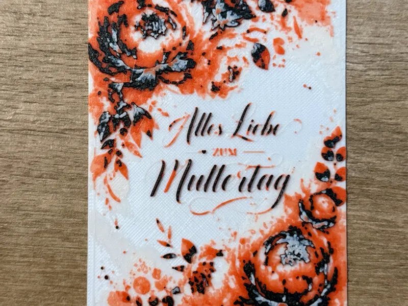 Grußkarte - Muttertag