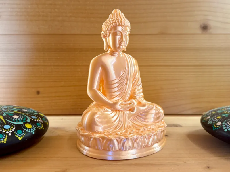 Seated Buddha on Lotus floor