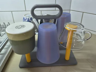 Cup Carrier - Holder - Dryer