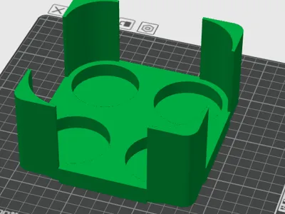 stackable lens stand