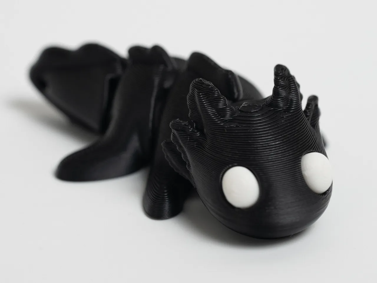 Mini Axolotl – Articulated & Keychain view 4