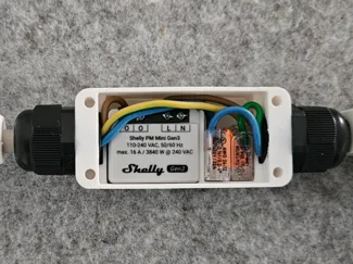 Shelly PM mini Gen3 Case with Wago 221