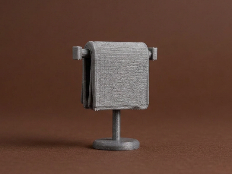 Towel Rack – Dollhouse Bathroom Accessory