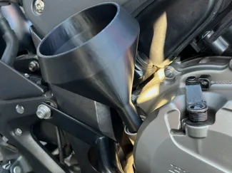 Motorrad Öltrichter