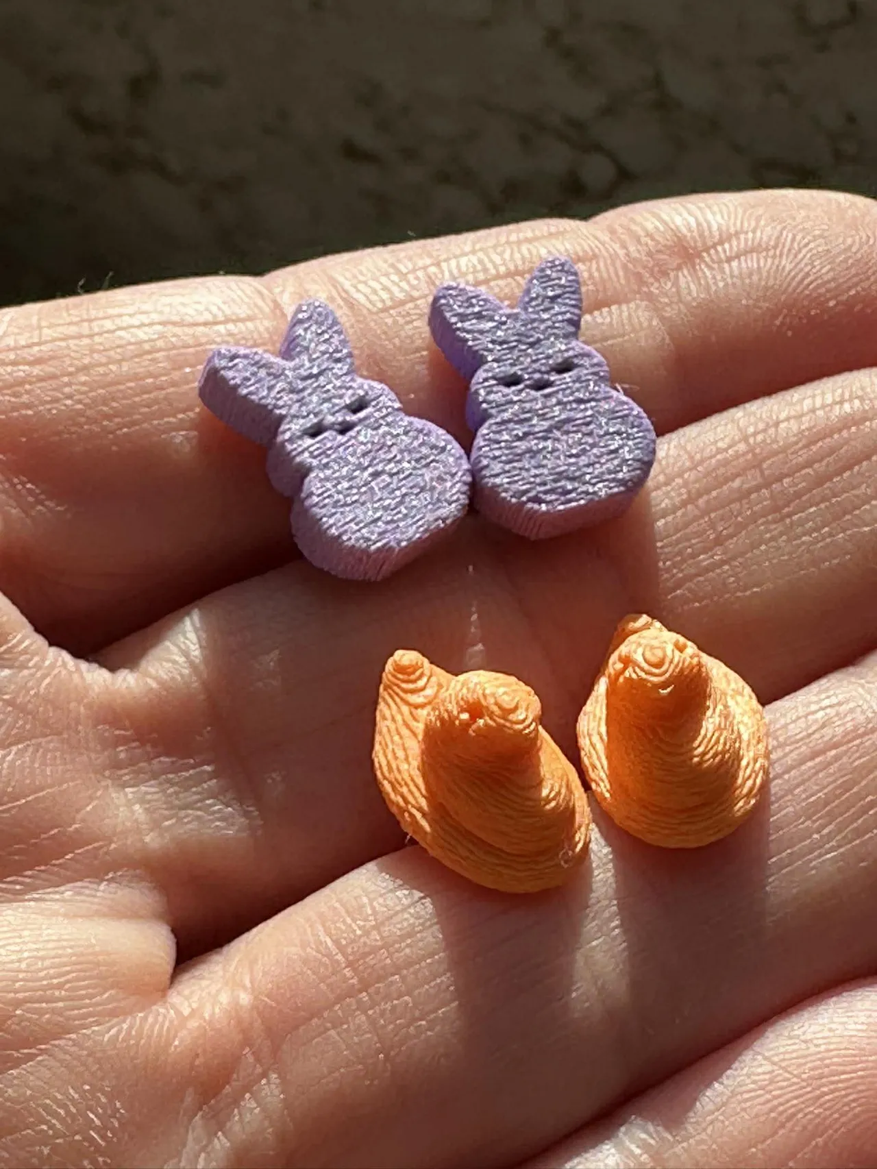 Mini peep charms for diy and stud earrings view 3