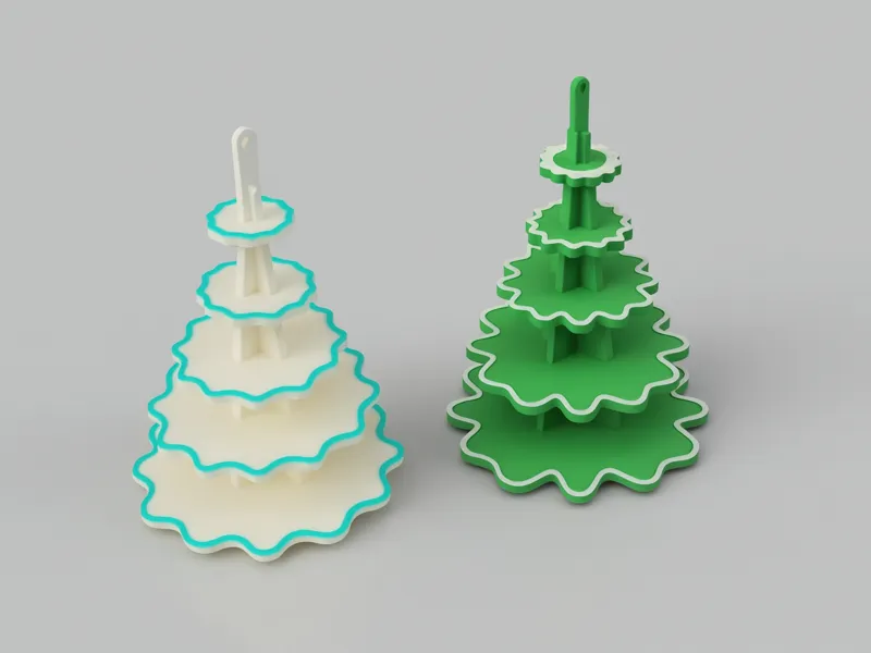 Christmas Tree Kitcard