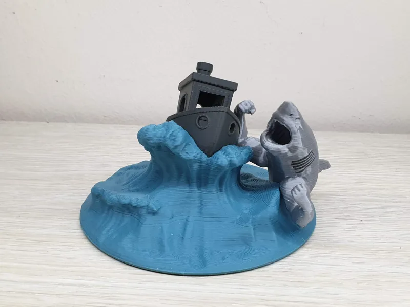 Benchy and the Silver Shark