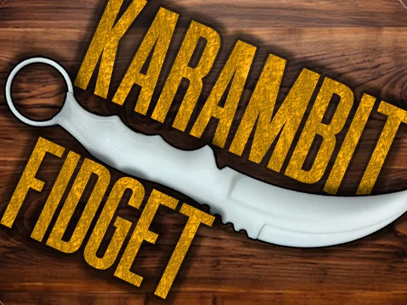 Karambit Fidget Toy