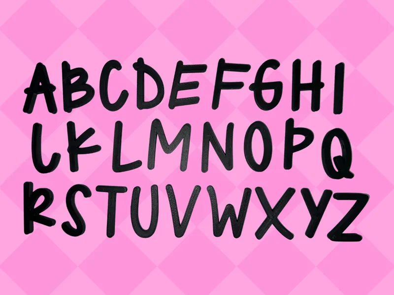 Fun Font Alpha