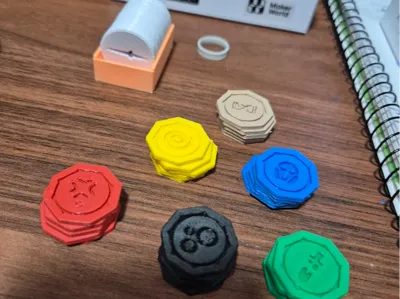 Status and Fabula Points Tokens