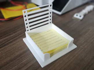 Sticky Note To-Do List Maker - Stencil & Holder