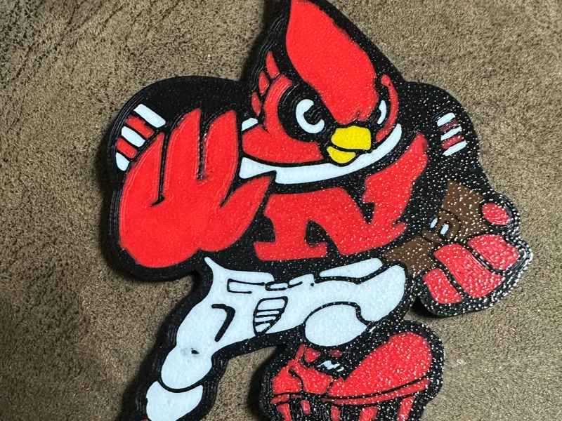 Newton cardinal NHS KEYCHAIN