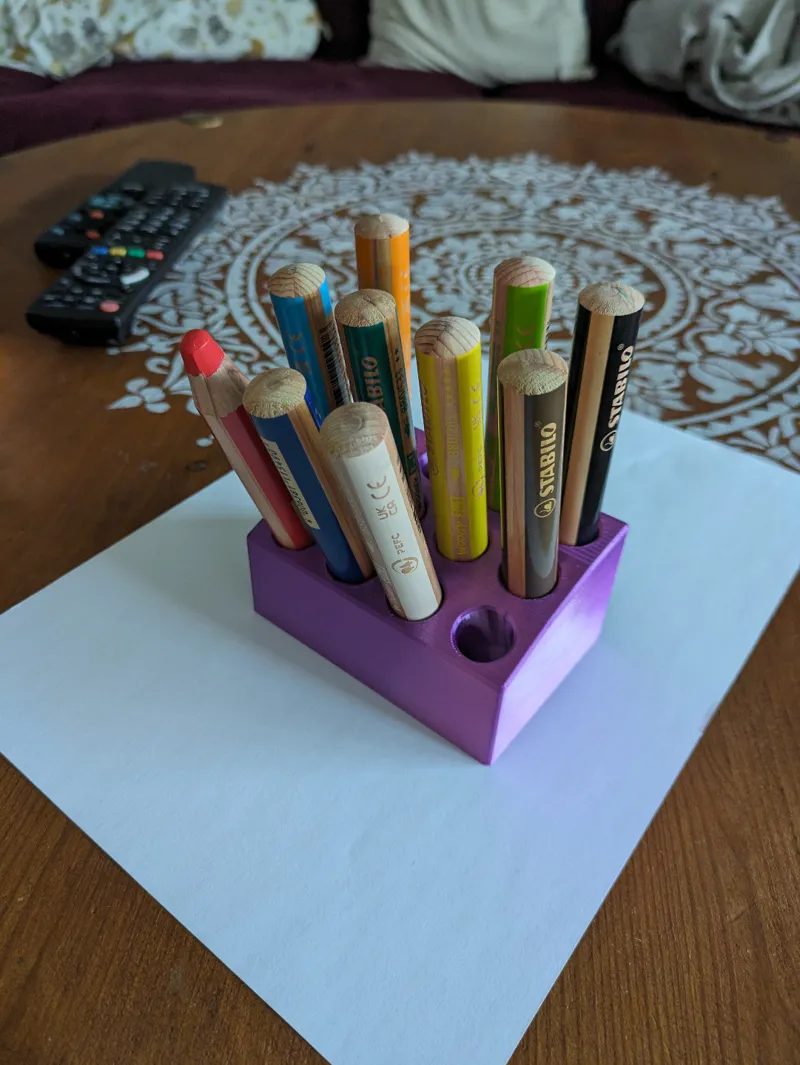 Penholder Stabilo Woody for 12 Pens 