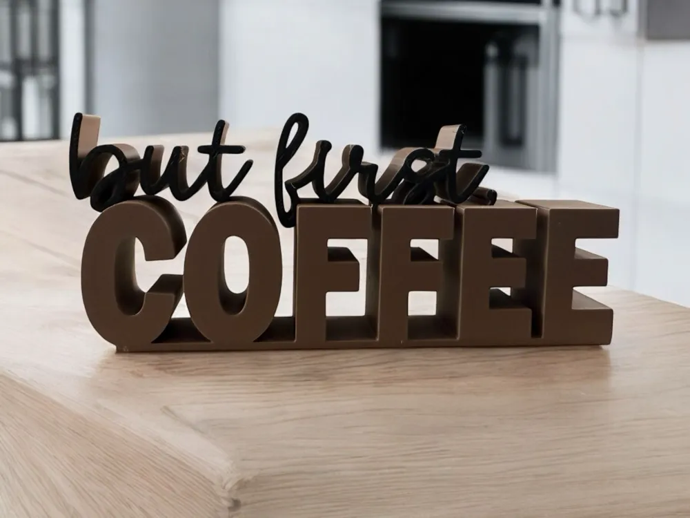 Dekoratif Yazı Forma Biblo - Özel Tasarım ve Hediyelik Süs