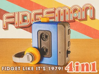 Walkman 4-in-1 Snap-Fit Fidget Toy