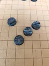 25mm bases - 0.08mm layer