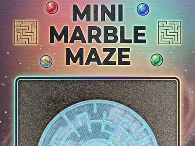 Mini Marble Maze Maker (MakerChip Size!)