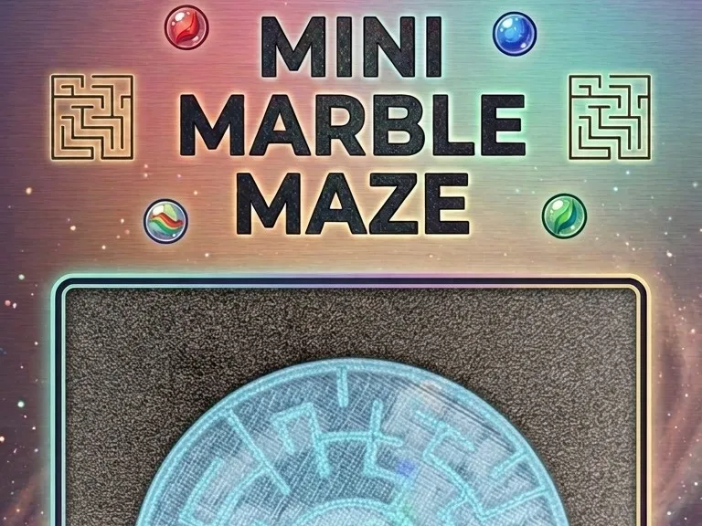 Mini Marble Maze Maker (MakerChip Size!)