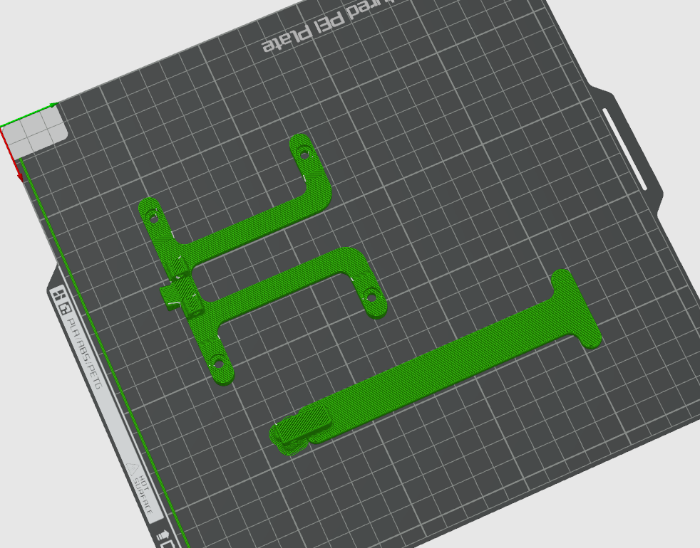 Miniatura 2 do modelo 3D 便携屏75mm支架