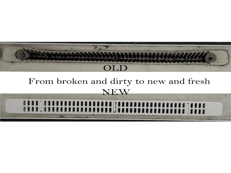 Exterior Window Vent Grill - Flat