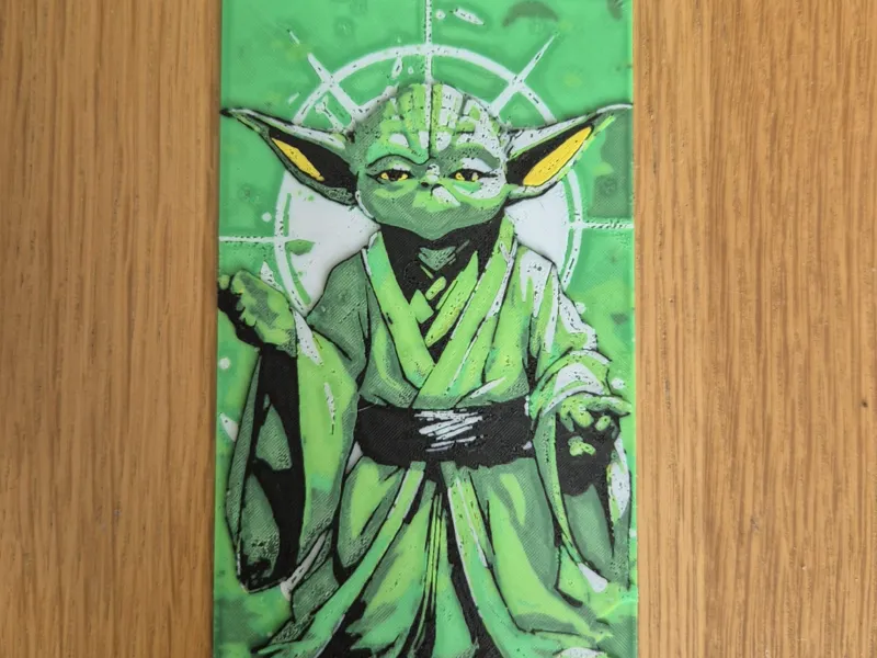 yoda 2.5 image print no hueforge