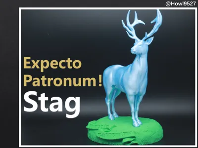 【Expecto Patronum! Patronus - Stag】Inspired by the Harry Potter series
