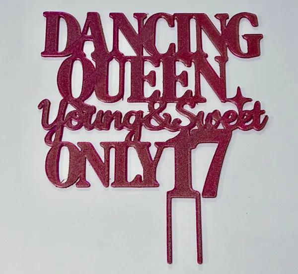 Figurine de gâteau « Dancing Queen »
