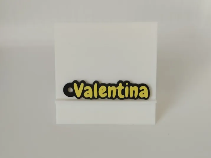 Valentina keychain