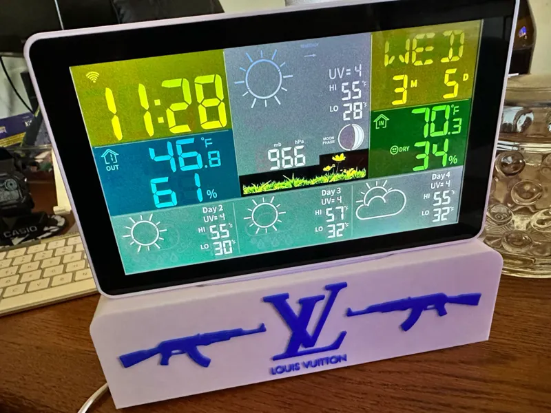 LV Stand for Brandson Wheather Monitoring Station
