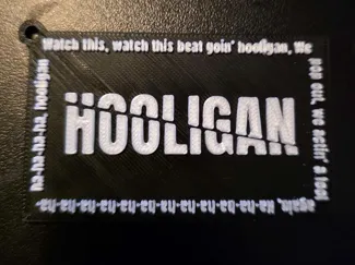 Hooligan Keychain