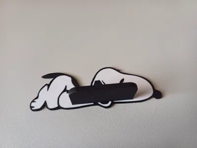 Snoopy Monitor Tech Snoopy em monitor com suporte por Kiron 21 - Mundo do Criador