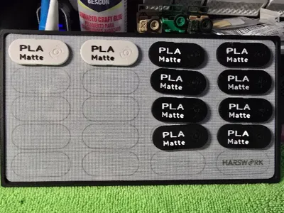 MarsWork Velcro plate