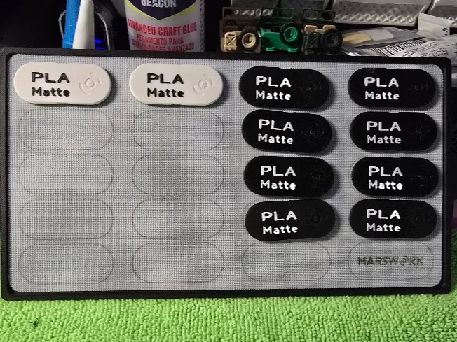 MarsWork Velcro plate