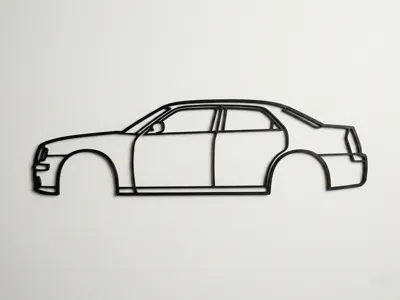 Chrysler 300 SRT8 2nd Gen Wall Art