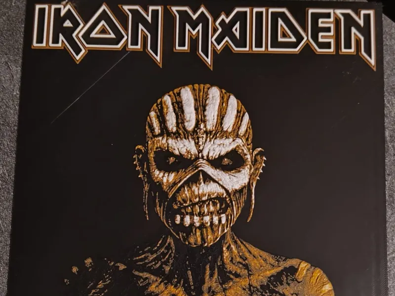 Book Of Souls Iron Maiden Hueforge