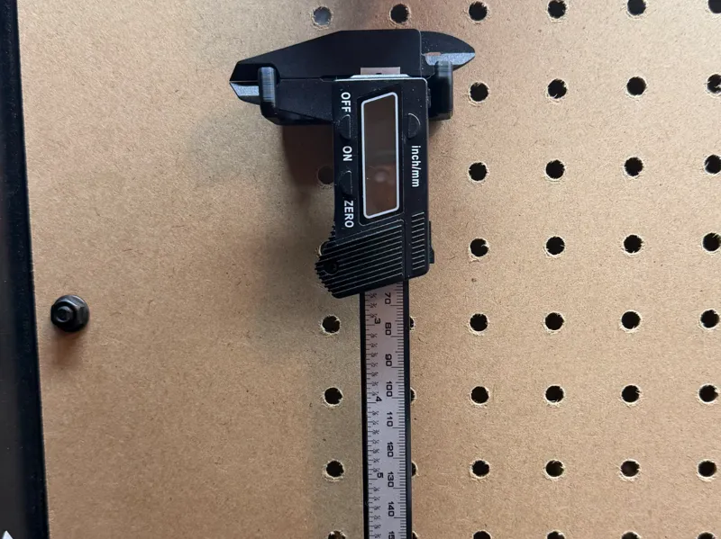Caliper Pegboard Holder