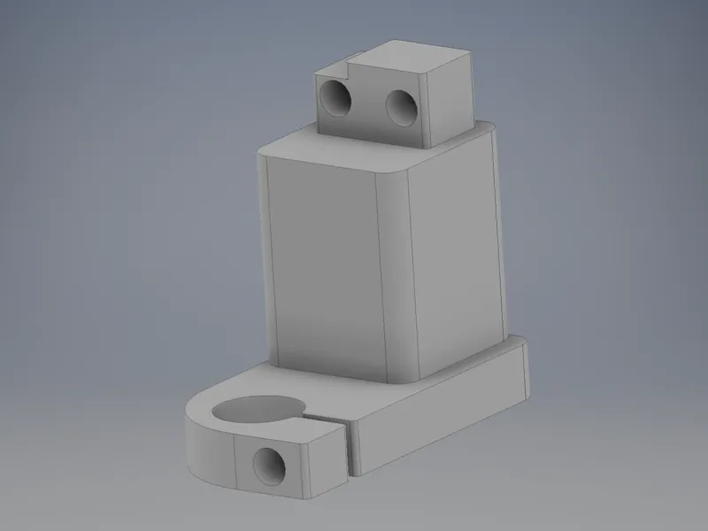 Messuhrhalter für Bambu Lab X1/P1