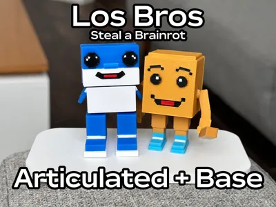 Articulated Los Bros - Flexi Italian Brainrot