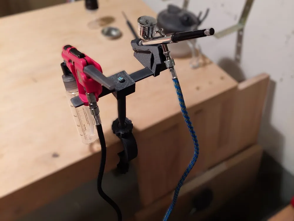 DSPIAE style Airbrush Holder / Airbrush Rack - Free 3D Print Model ...