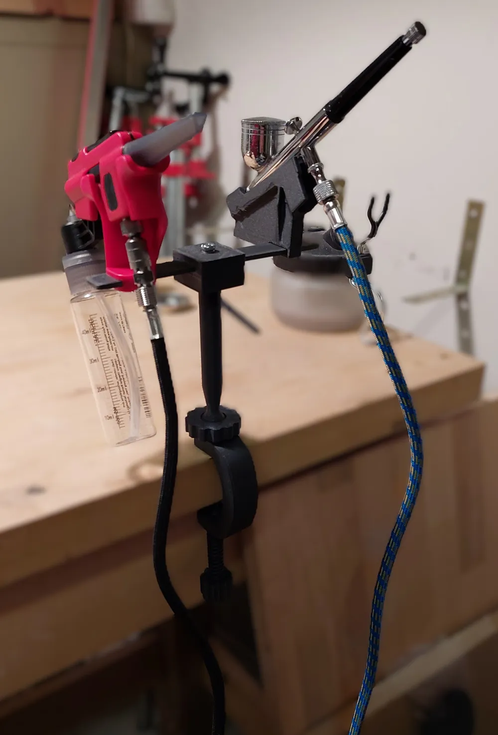 DSPIAE style Airbrush Holder / Airbrush Rack - Free 3D Print Model ...