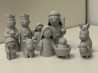 Extended Nativity Scene 3.0 – Christmas Figure Set