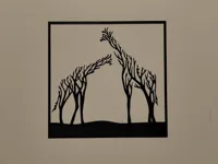 Déco murale girafes — photo 1