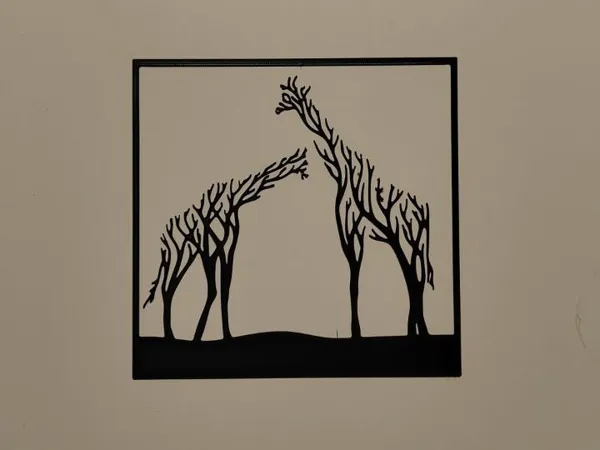 Déco murale girafes