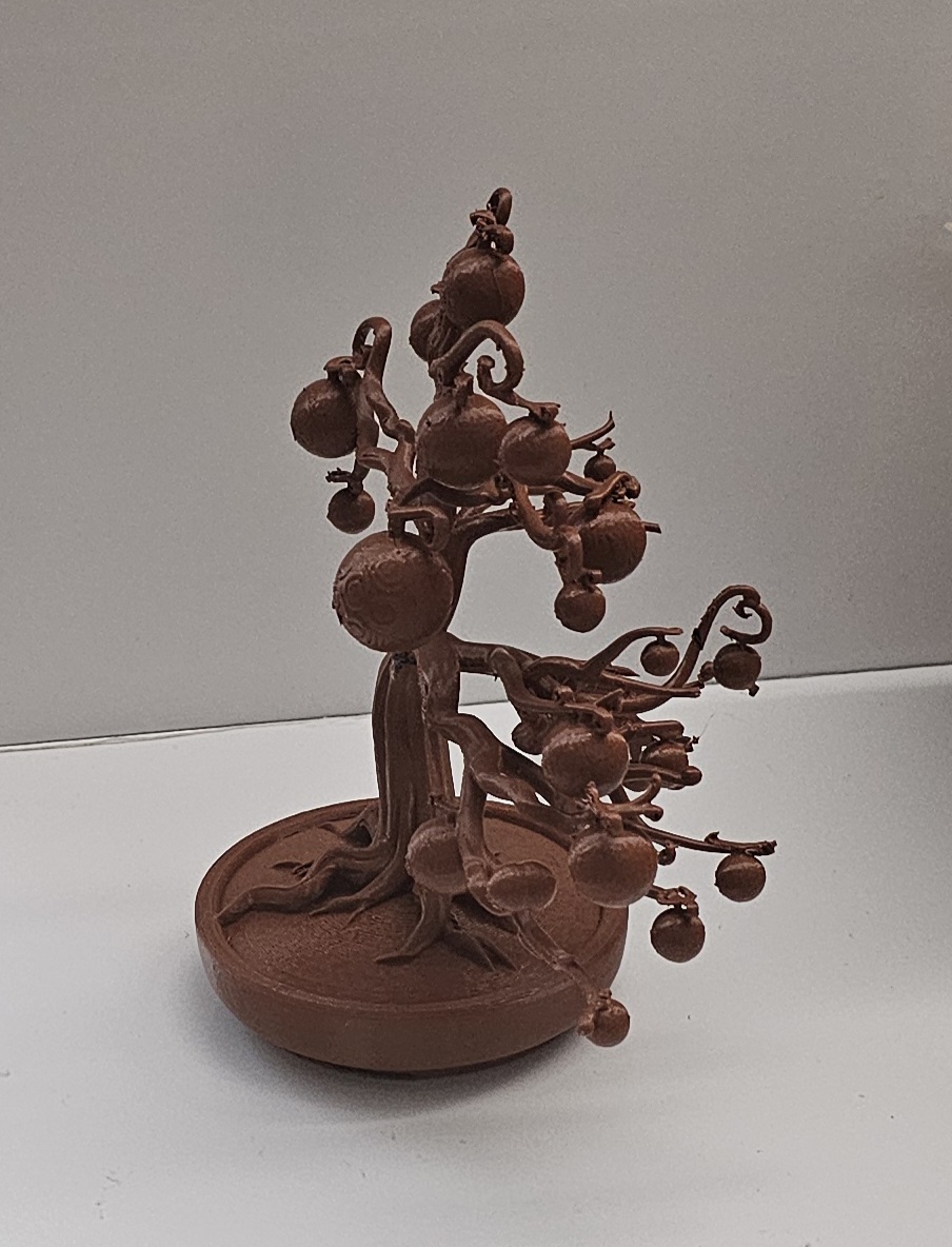 Miniatura 3 do modelo 3D Teufelsfrucht Bonsai Tree (One‑Piece Inspired)