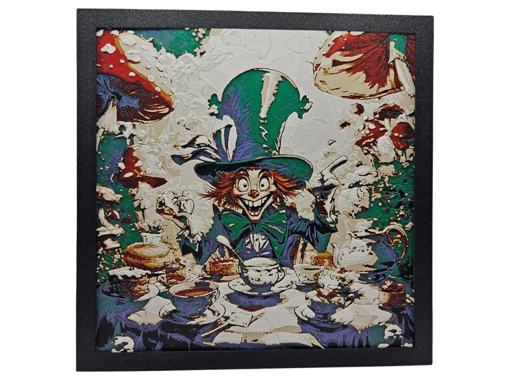 Mad Hatter - Alice in Wonderland Hueforge